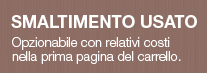 Smaltimento usato